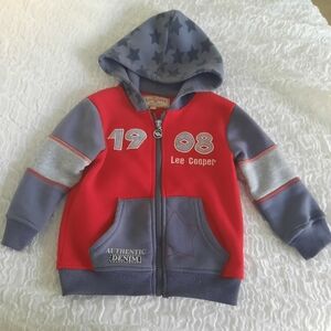 LEE COOPER🩵Children's Full Zip Hoodie 24 Month/2T Bundle